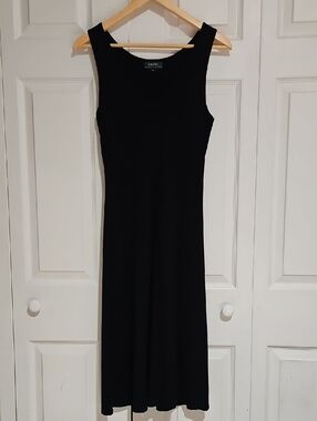 ✨ Lauren Ralph Lauren Sleeveless Midi Dress – Black Size M